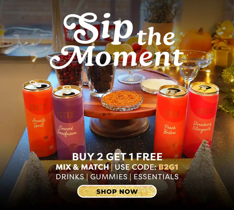 Aspen Green THC Drinks promoting Buy 2 Get 1 Free